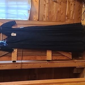 Torrid size 20 navy blue all lace